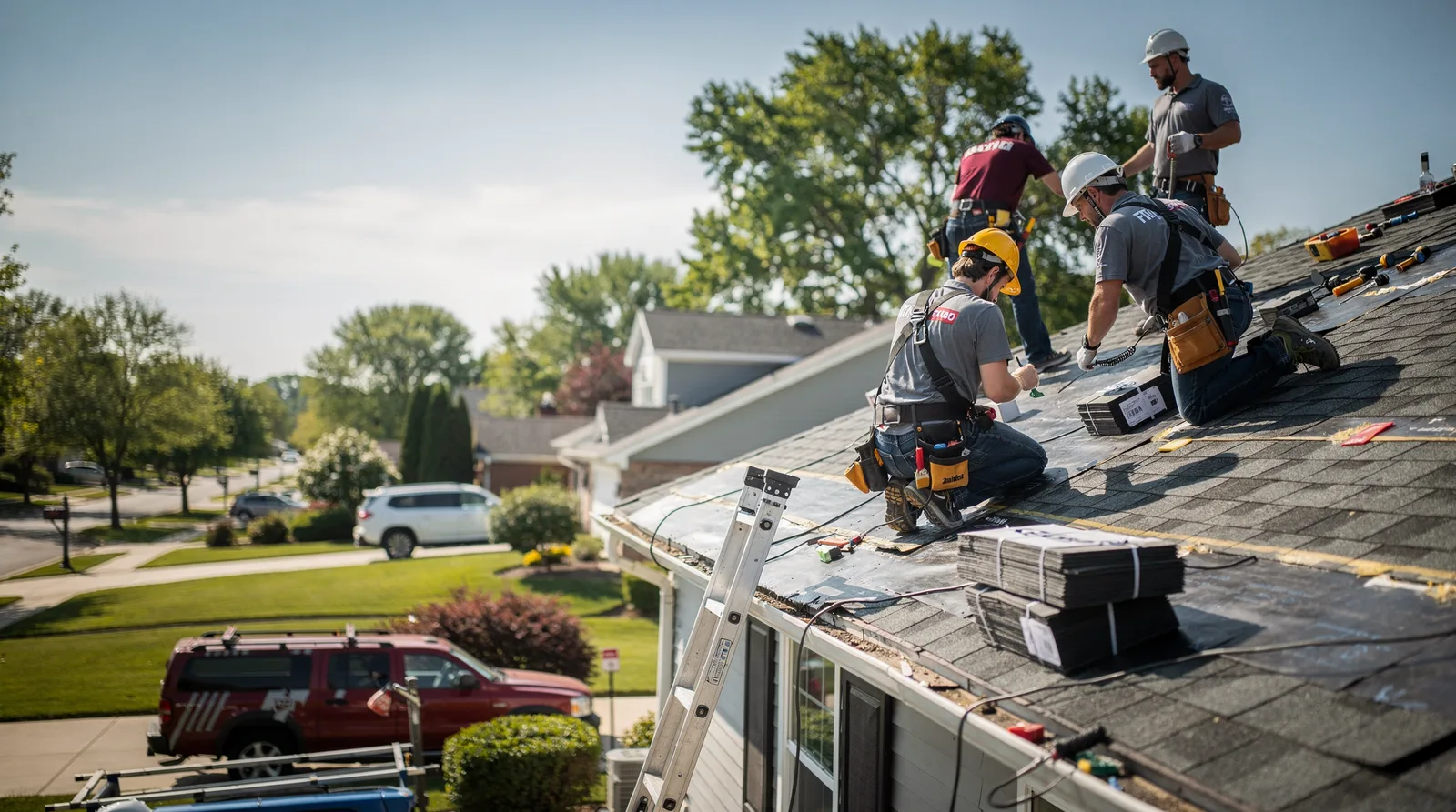 Roof Repair in Hebron, ME around you